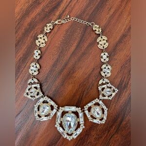 BCBG CZ Statement Necklace